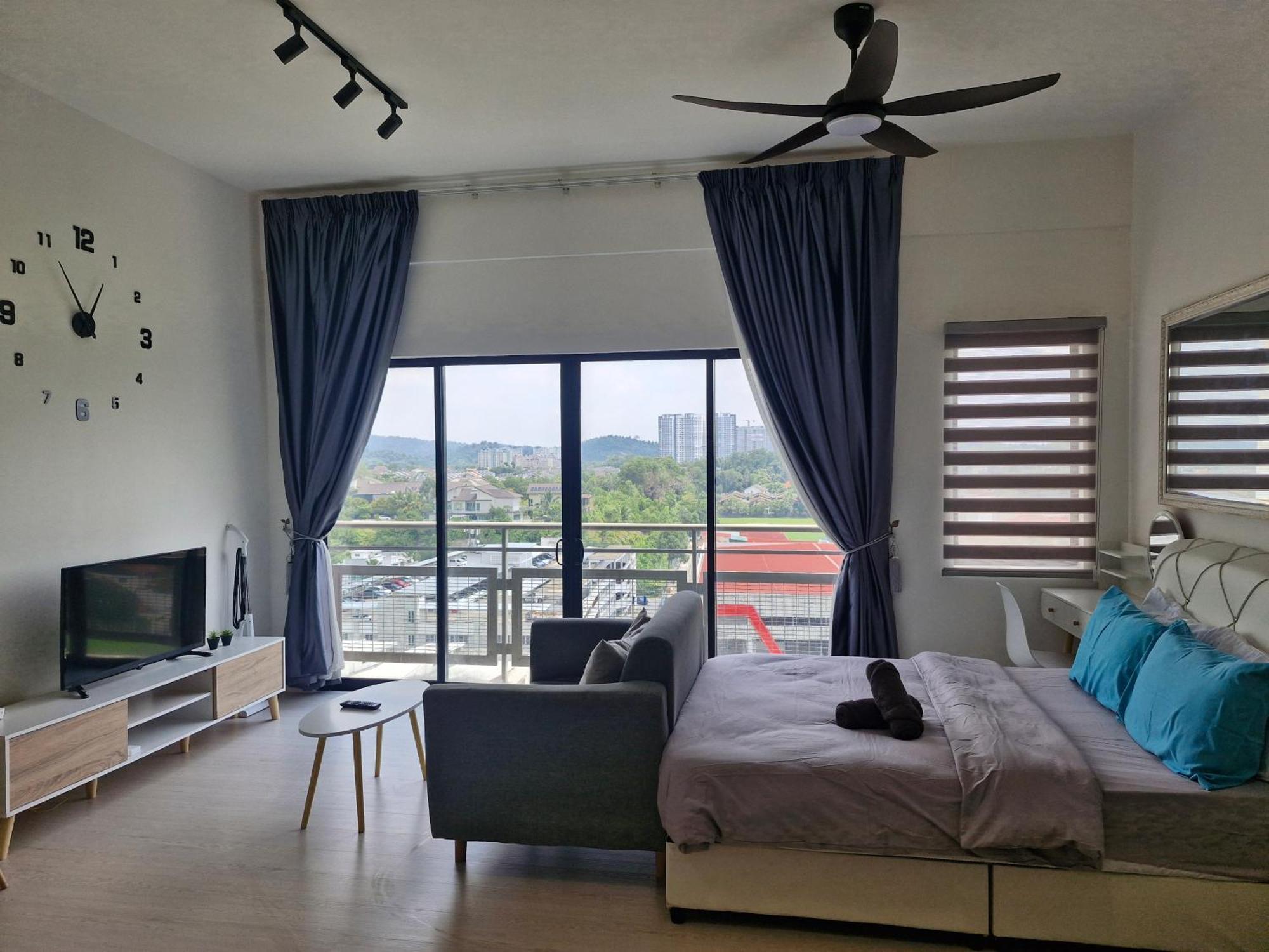 Taman Equine Comfy Studio#Greenery View#4 Pax#Aeon Mall Seri Kembangan Exteriér fotografie